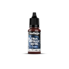 Vallejo True Metallic Metal Shade Forged Red 18 ml