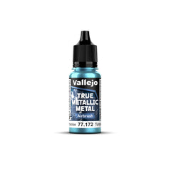 Vallejo True Metallic Metal Airbrush Hydra Turquoise 18 ml