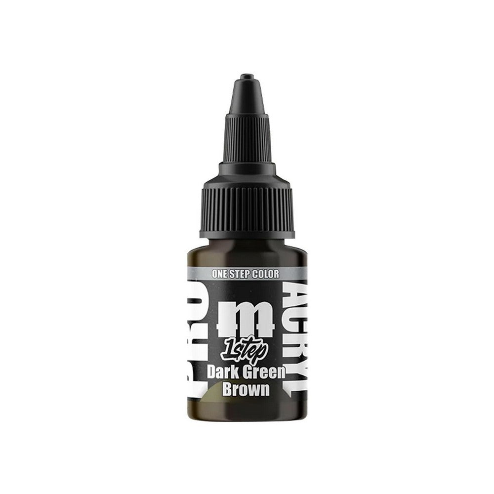 Monument Hobbies - Pro Acryl - 1-Step Dark Green Brown.