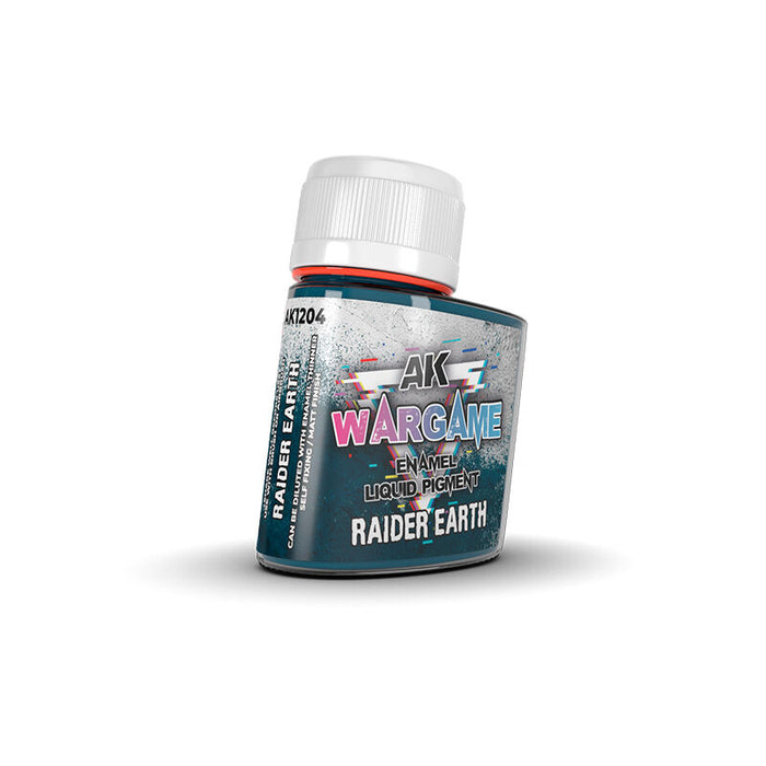 AK Interactive Wargame Enamel Liquid Pigments - Raider Earth 35 ml