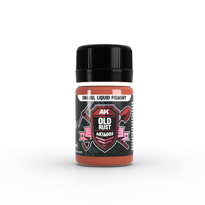 AK Interactive - Pigments - Old Rust - Liquid Pigment 35ml
