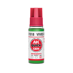 AK Interactive Quick Gen: Vivid Green - 18ml Acrylic Paint