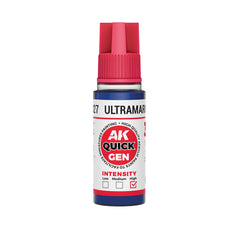 AK Interactive Quick Gen: Ultramarine Blue - 18ml Acrylic Paint