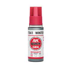 AK Interactive Quick Gen: Winter Grey - 18ml Acrylic Paint