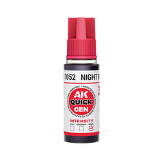 AK Interactive Quick Gen: Night Black - 18ml Acrylic Paint