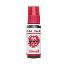 AK Interactive Quick Gen: Dark Steal - 18ml Acrylic Paint