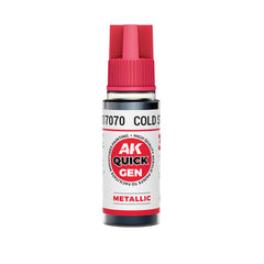 AK Interactive Quick Gen: Cold Steel - 18ml Acrylic Paint