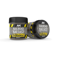 AK Interactive Dioramas - Terrains - Small Railroad Ballast 1/35