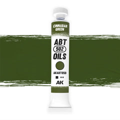AK Interactive - Oils - Cinnabar Green 20ml