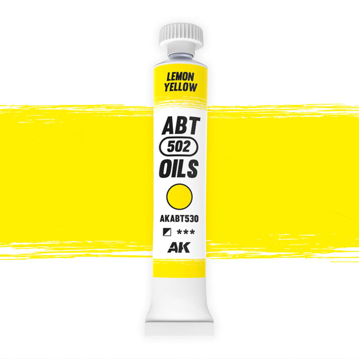 AK Interactive - Oils - Lemon Yellow 20ml