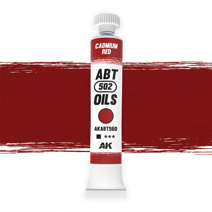 AK Interactive - Oils - Cadmium Red 20ml