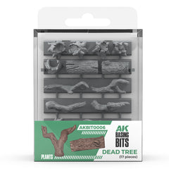 AK Interactive Basing Bits - Dead Tree Basing (17)