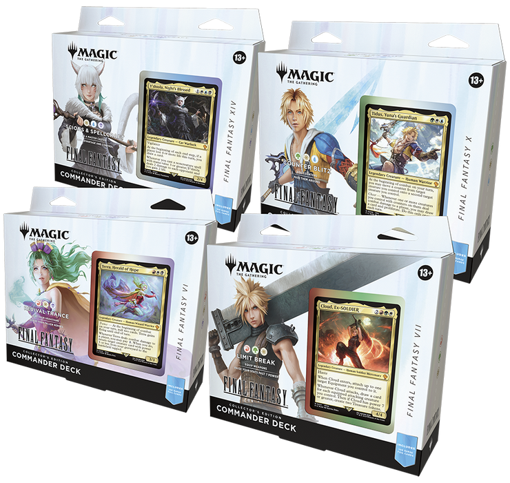 Magic the Gathering - Final Fantasy - Collector Commander Deck Set