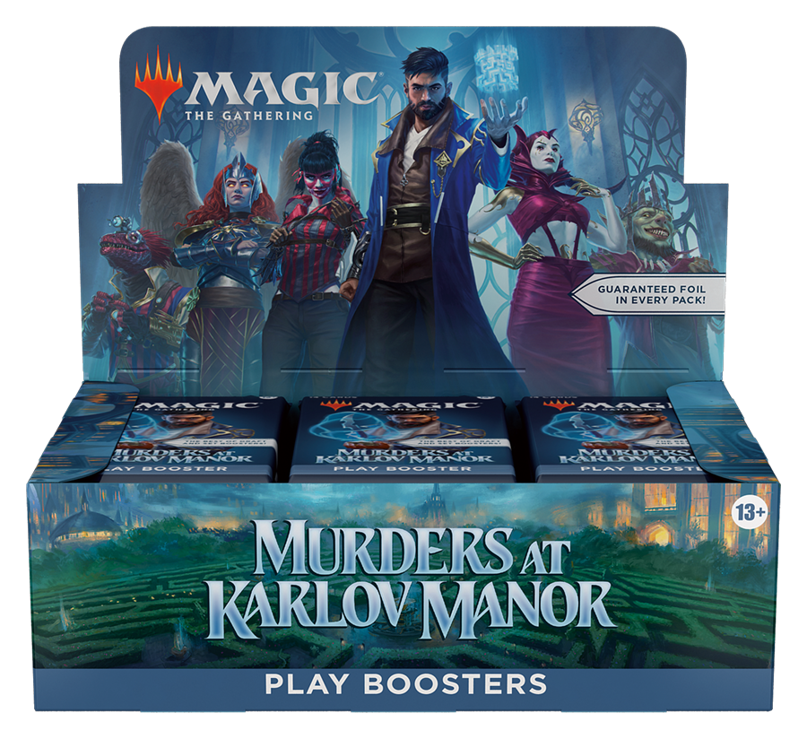 Magic the Gathering - Murders at Karlov Manor - Play Booster BOX | Cards by Wizards of the Coast Magic the Gathering - Murders at Karlov Manor - Play Booster BOX | Cards by Wizards of the Coast