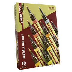 The Army Painter Speedpaint Marker - Metallics Set (10 Colours).