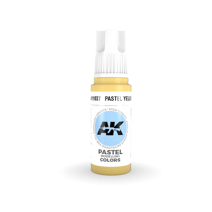 AK Interactive - 3 Gen Acrylics - Pastel Yellow 17ml
