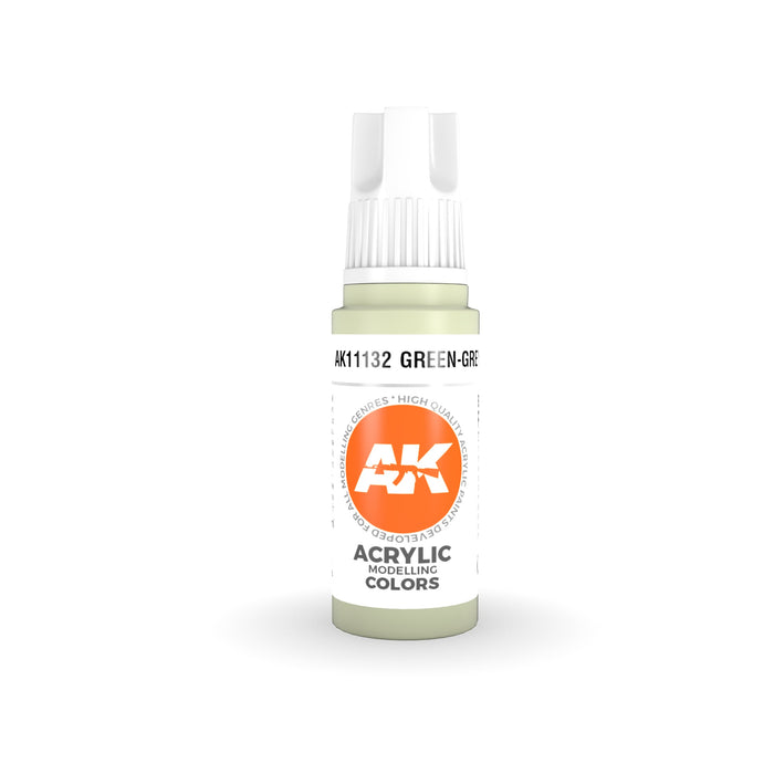 AK Interactive - 3 Gen Acrylics - Green-Grey 17ml