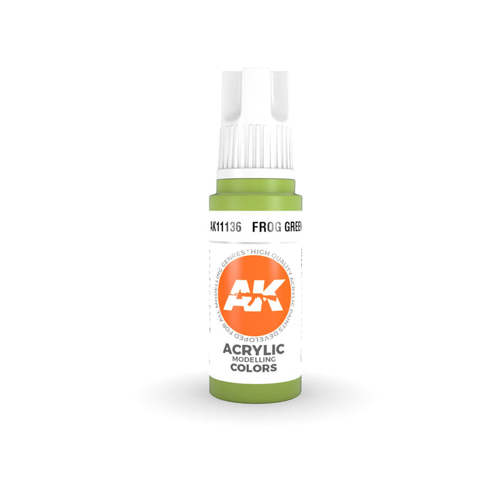AK Interactive - 3 Gen Acrylics - Frog Green 17ml