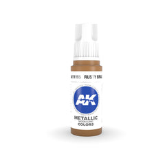AK Interactive - 3 Gen Acrylics - Rusty Brass 17ml