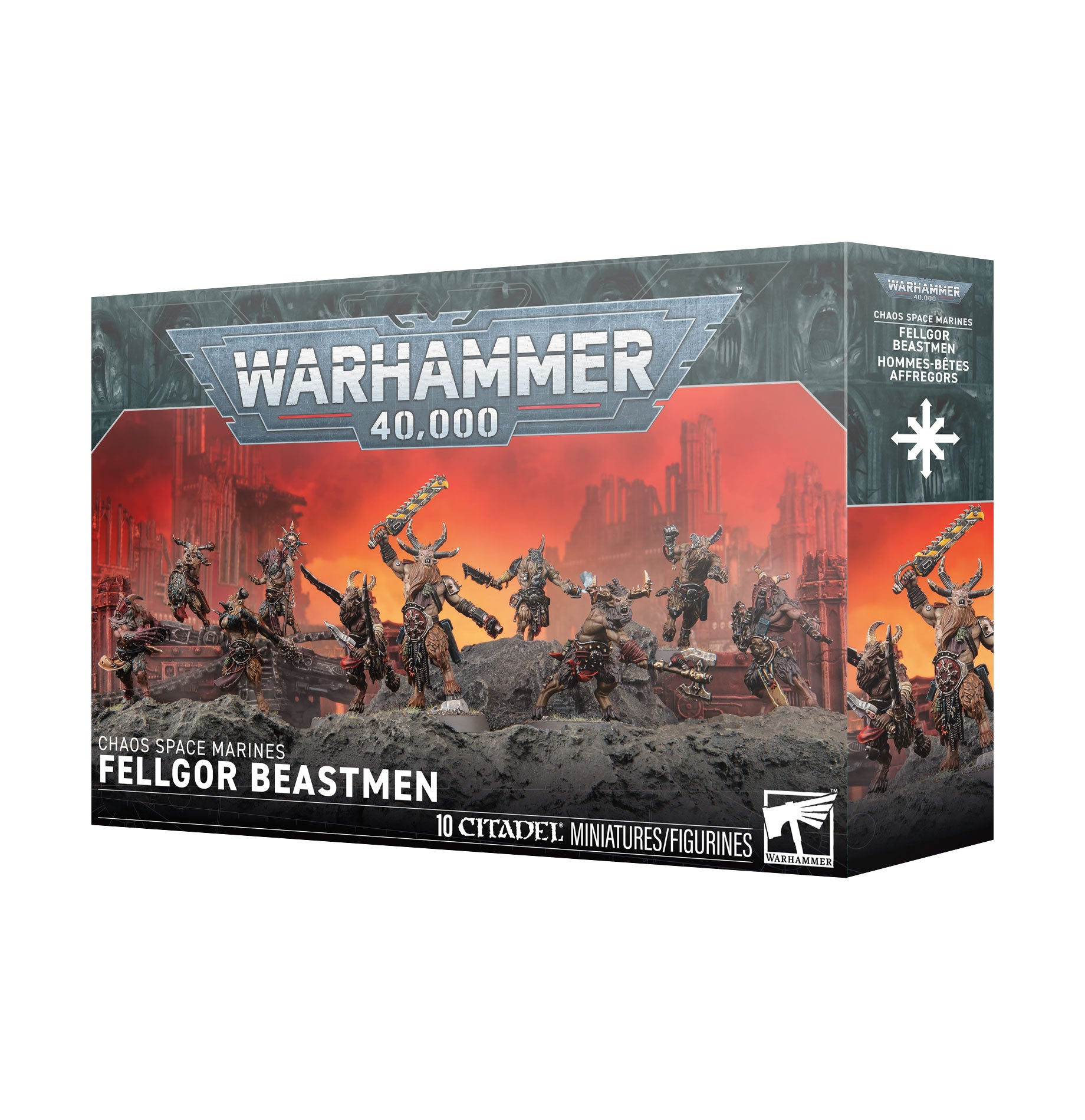 Chaos Space Marines: Fellgor Beastmen.