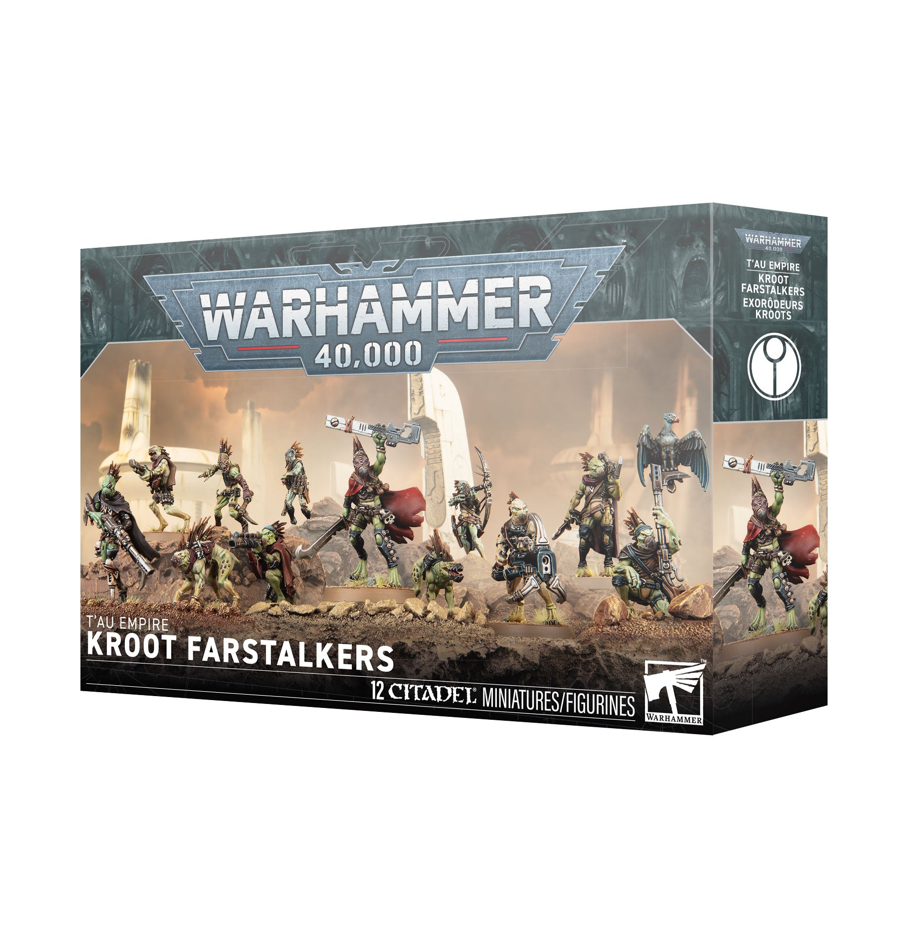 T'au Empire: Kroot Farstalkers.