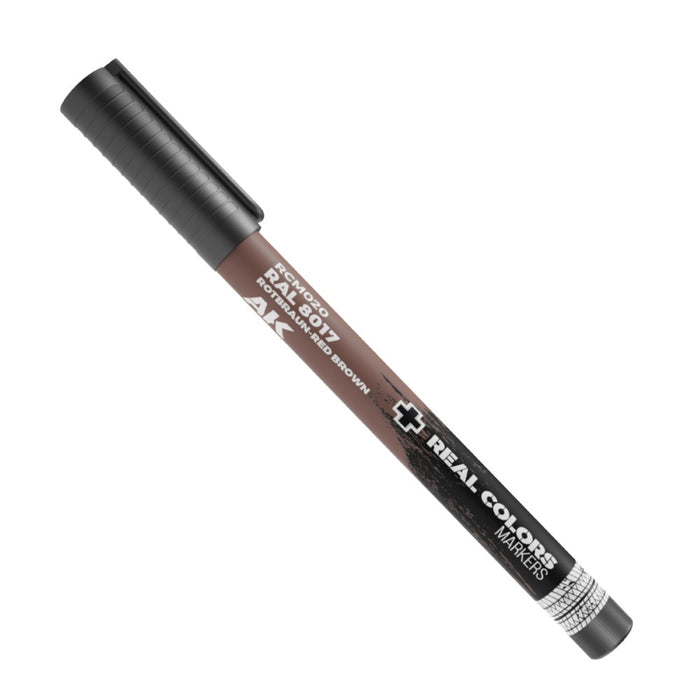 AK Interactive - Real Colour Markers - Ral 8017 Rotbraun-Red Brown