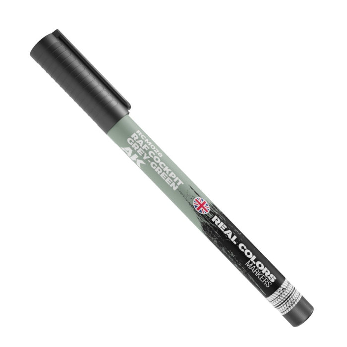 AK Interactive - Real Colour Markers - Raf Cockpit Grey-Green
