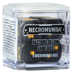 Necromunda :Bastions Of Law Gang Dice Set