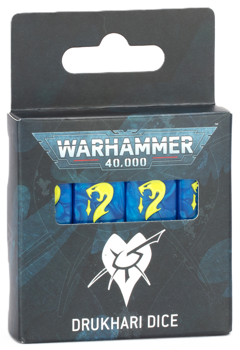 Warhammer 40000: Drukhari Dice