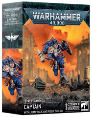 Space Marines: Captain With Jump Pack & Relic Shield