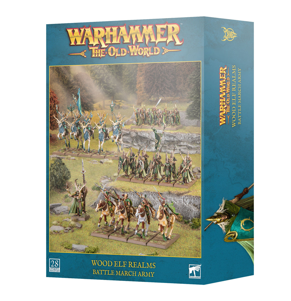 Wood Elf Realms: Battle March Army.
