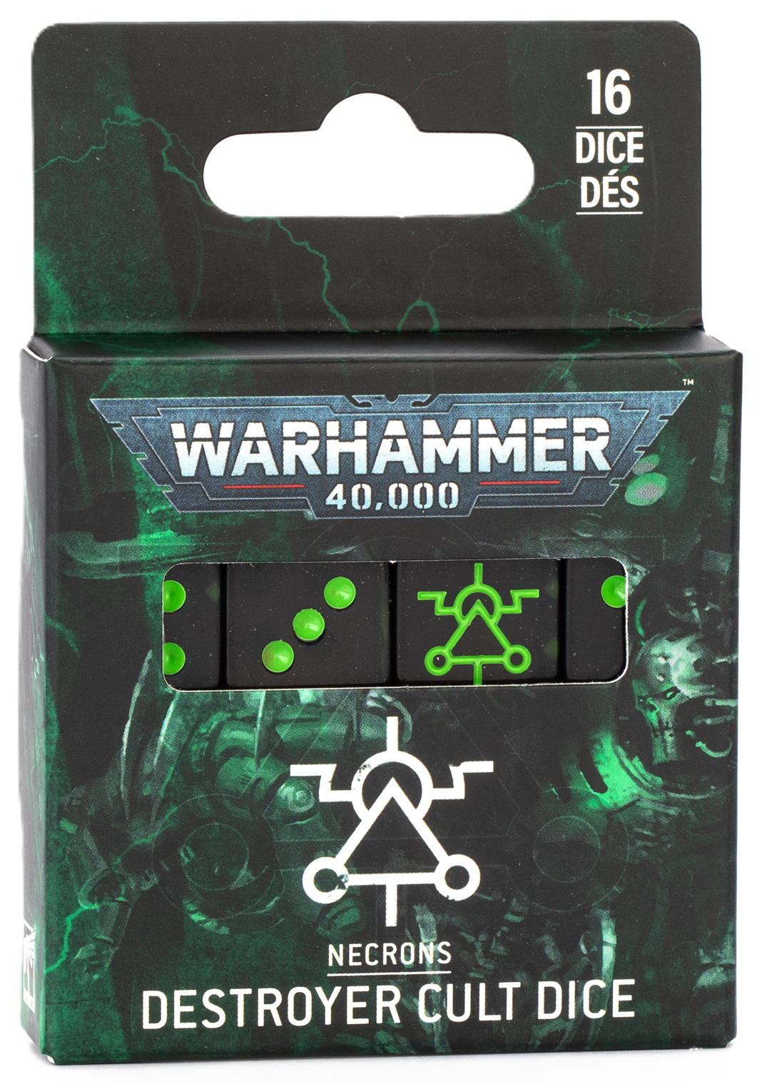 Necrons: Destroyer Cult Dice | Warhammer 40,000 by Games Workshop Necrons: Destroyer Cult Dice | Warhammer 40,000 by Games Workshop