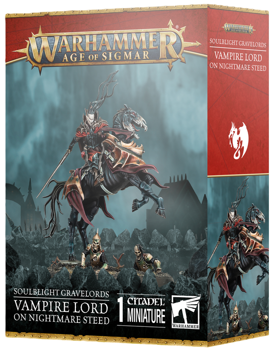 Soulblight Gravelords: Vampire Lord On Nightmare Steed