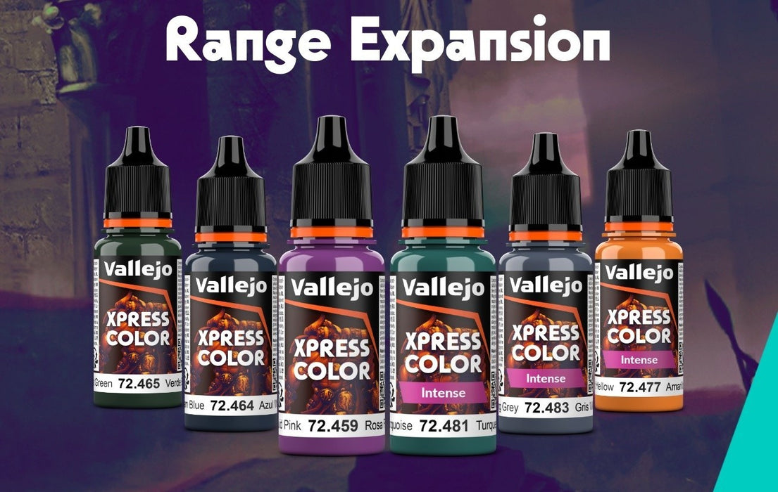 Vallejo Xpress Colour - New Colours Range