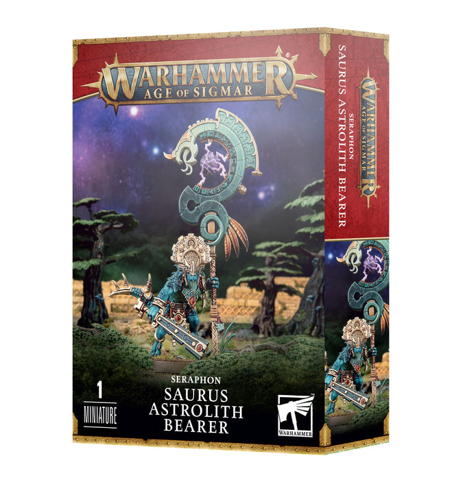 wargamershub age of sigmar Seraphon Saurus Astrolith Bearer
