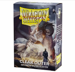 Dragon Shield - Outer Sleeves - Matte Clear Standard Size