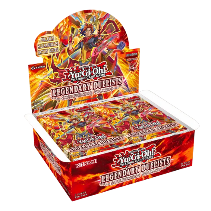 Yu-Gi-Oh! - Soulburning Volcano Booster - BOX