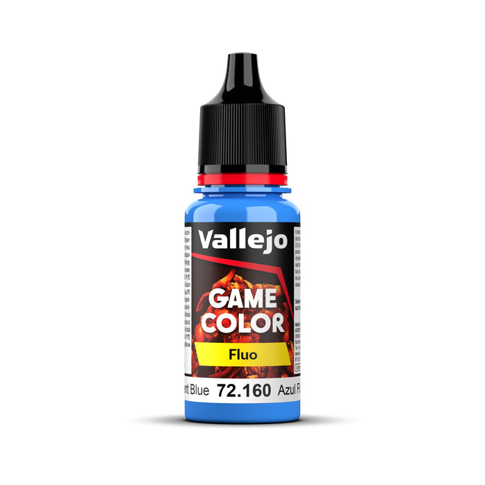 Vallejo Game Color Fluorescent Blue 18ml Acrylic Paint