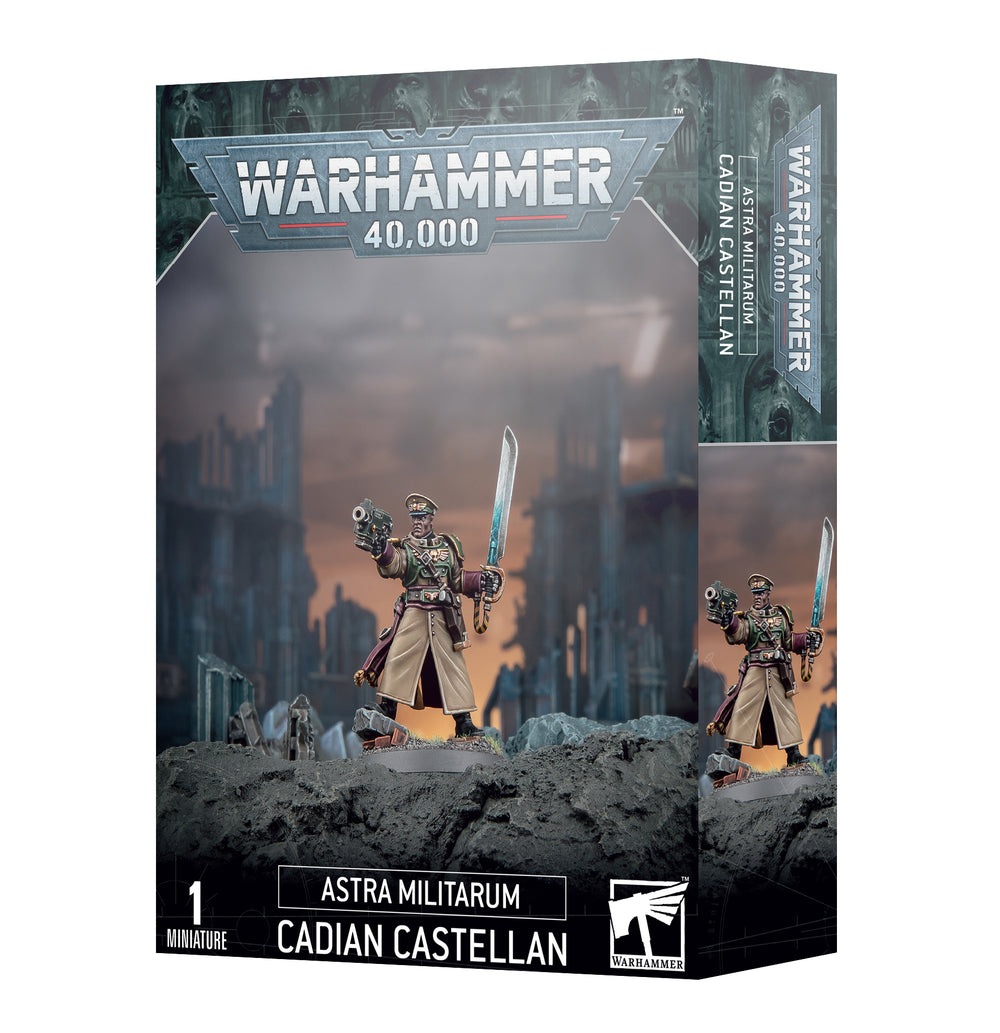 Warhammer 40k astra militarum cadian castellan