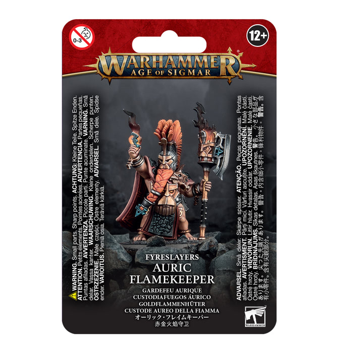 Warhammer Age of Sigmar Fyreslayers: Auric Flamekeeper