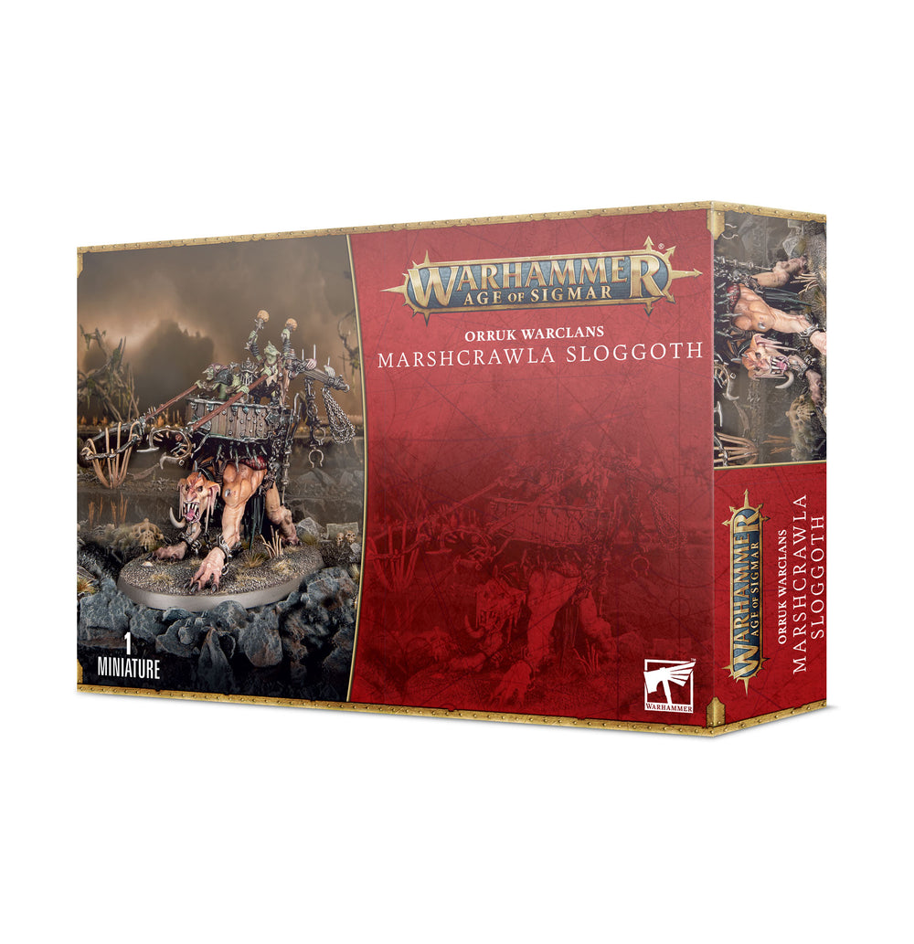 Warhammer Age of Sigmar Orruk Warclans: Marshcrawla Sloggoth
