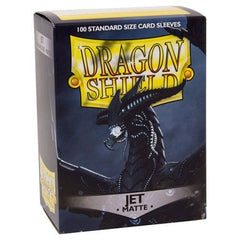 Dragon Shield - Box 100 Standard size - Jet MATTE