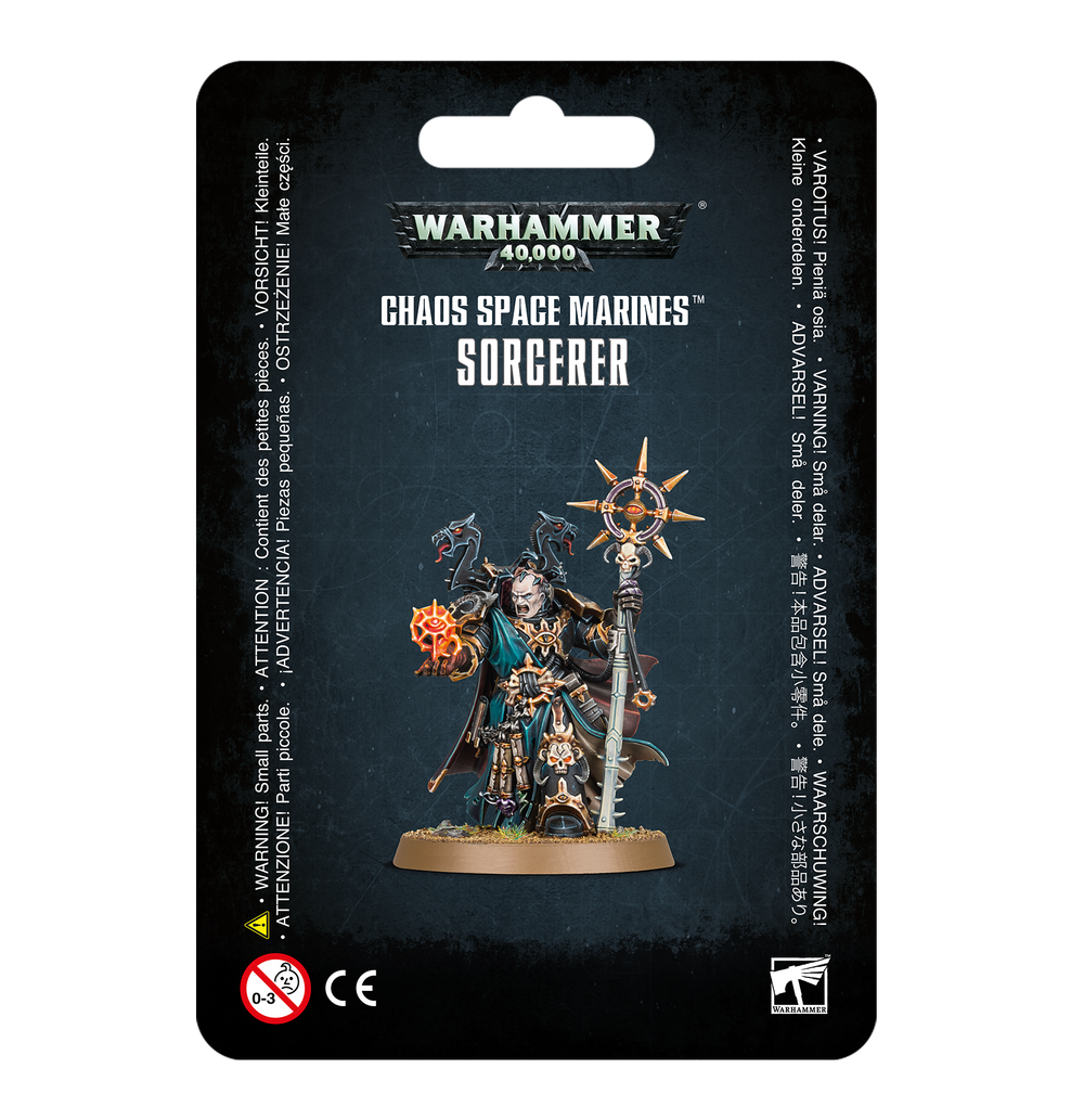 Warhammer 40k 40000 Chaos Space Marines Sorcerer