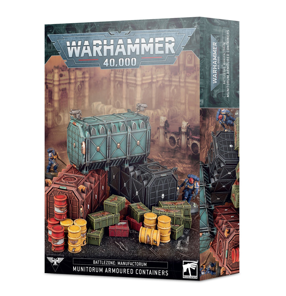 Warhammer 40k 40000 Munitorum Armoured Containers