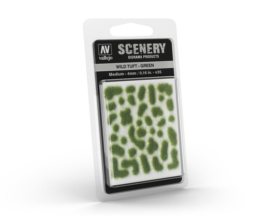 Vallejo Scenery - Wild Tuft - Medium - Green