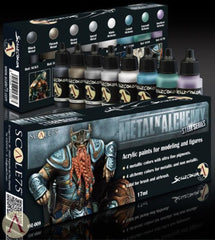 Scale 75 Scalecolor Metal n' Alchemy Steel Paint Set