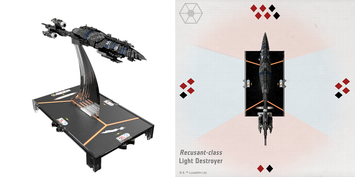 Star Wars Armada Recusant-class Destroyer Expansion Pack