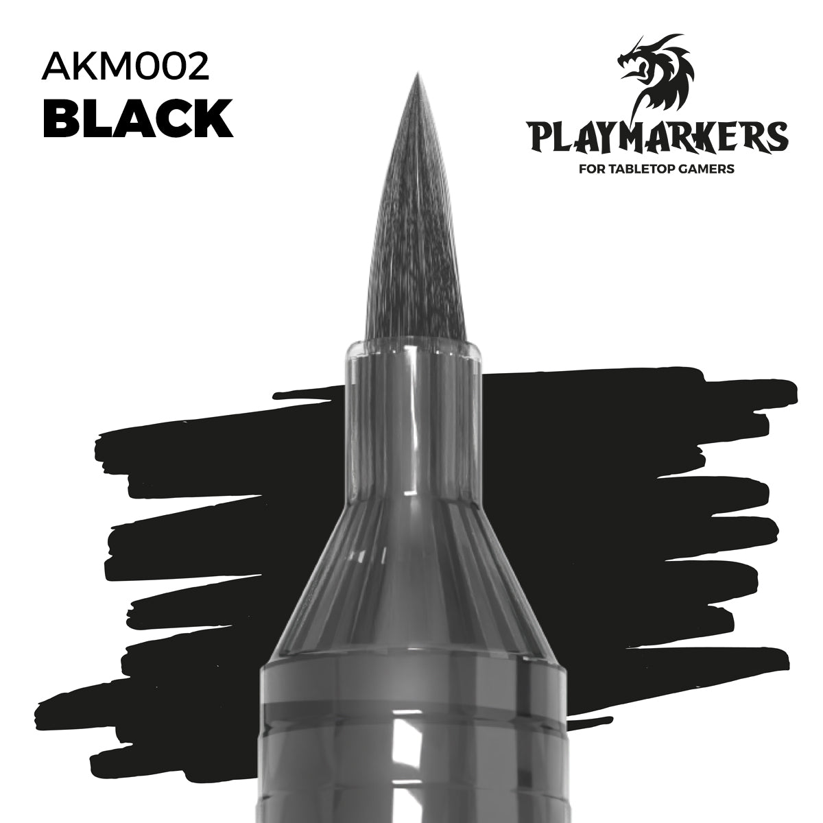 AK Interactive - Playmarkers - Black