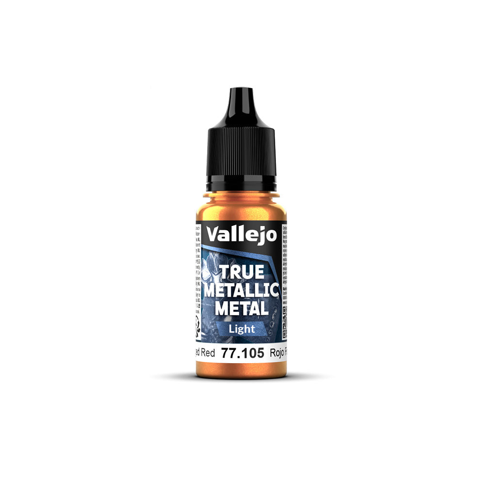 Vallejo True Metallic Metal Light Forged Red 18 ml