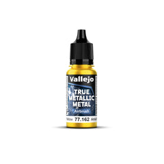 Vallejo True Metallic Metal Airbrush Radiant Yellow 18 ml